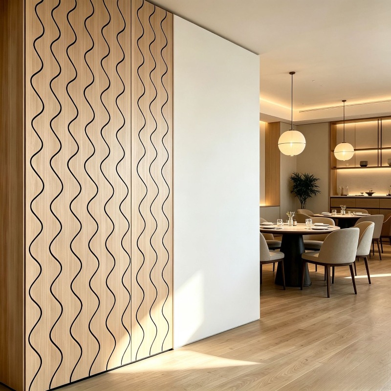 Wall Panel 3D Texture - Samoprzylepny panel ścienny z PVC imitujący