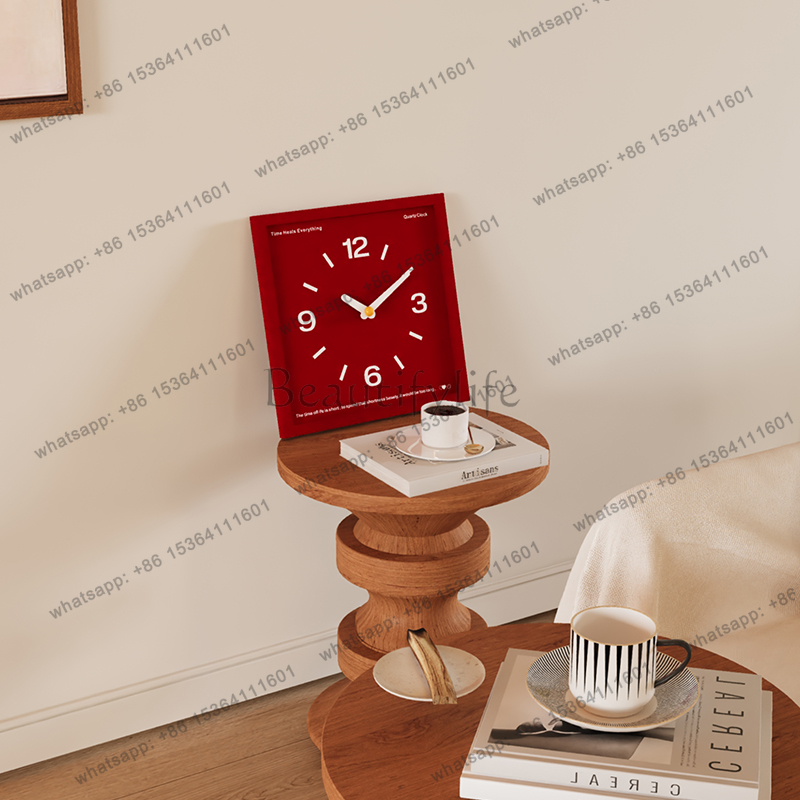 Interior Design Organic Modern - Romantyczny Kreatywny Zegar Ścienny Zegar do