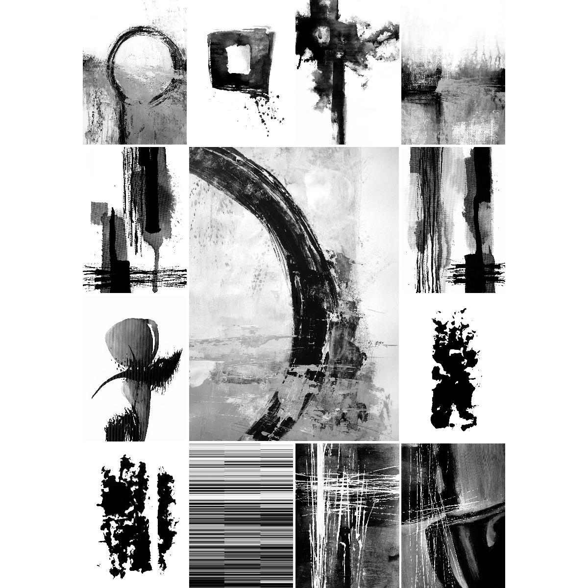 Interior Design Landscape - Współczesne linie, abstrakcyjna sztuka, plakat, nowoczesny