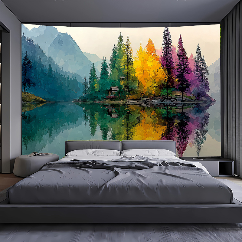 Kolorowa fototapeta na ścianę  – Interior Design With Wallpaper recenzja i cena