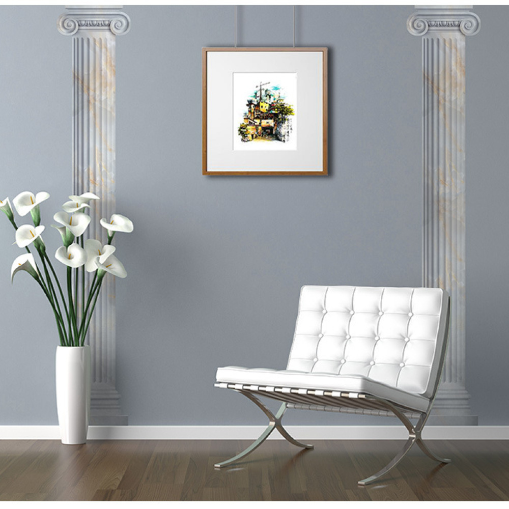 Klasyczna trójwymiarowa naklej – Interior Design With Wallpaper recenzja i cena
