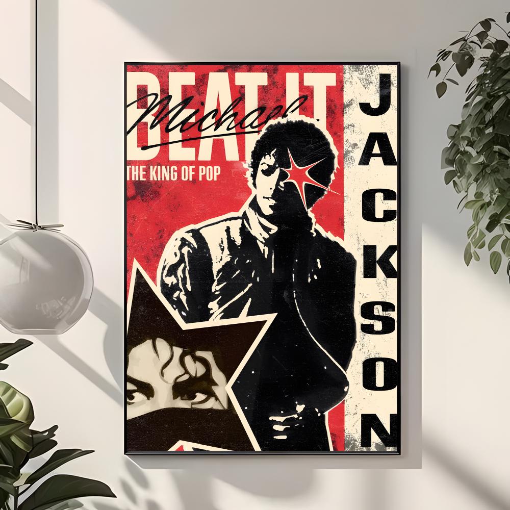 Plakat z popowym tancerzem M-M – Interior Design With Wallpaper recenzja i cena