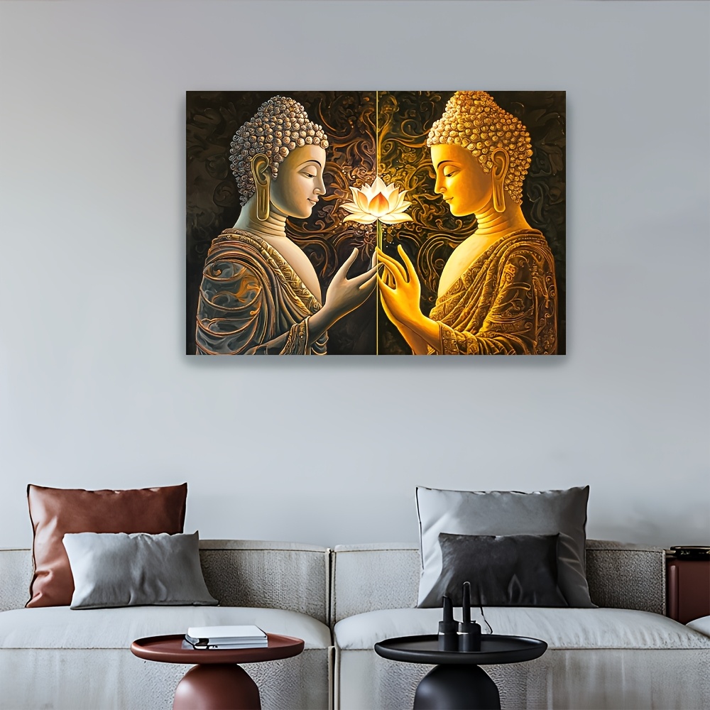 Gobelin Ścienny Budda i Lotos, – Interior Design Zen Style recenzja i cena