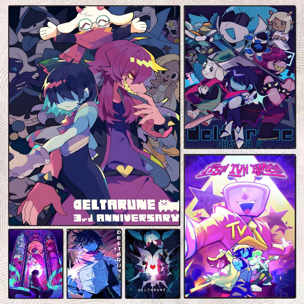 Gra wideo D-Deltarune Obraz Ka – Interior Design Drawing recenzja i cena