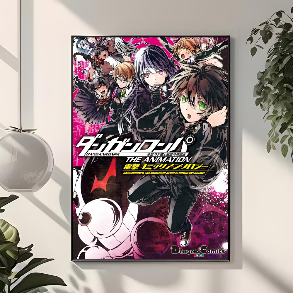 Plakat z anime gry D-Danganron – Interior Design With Wallpaper recenzja i cena