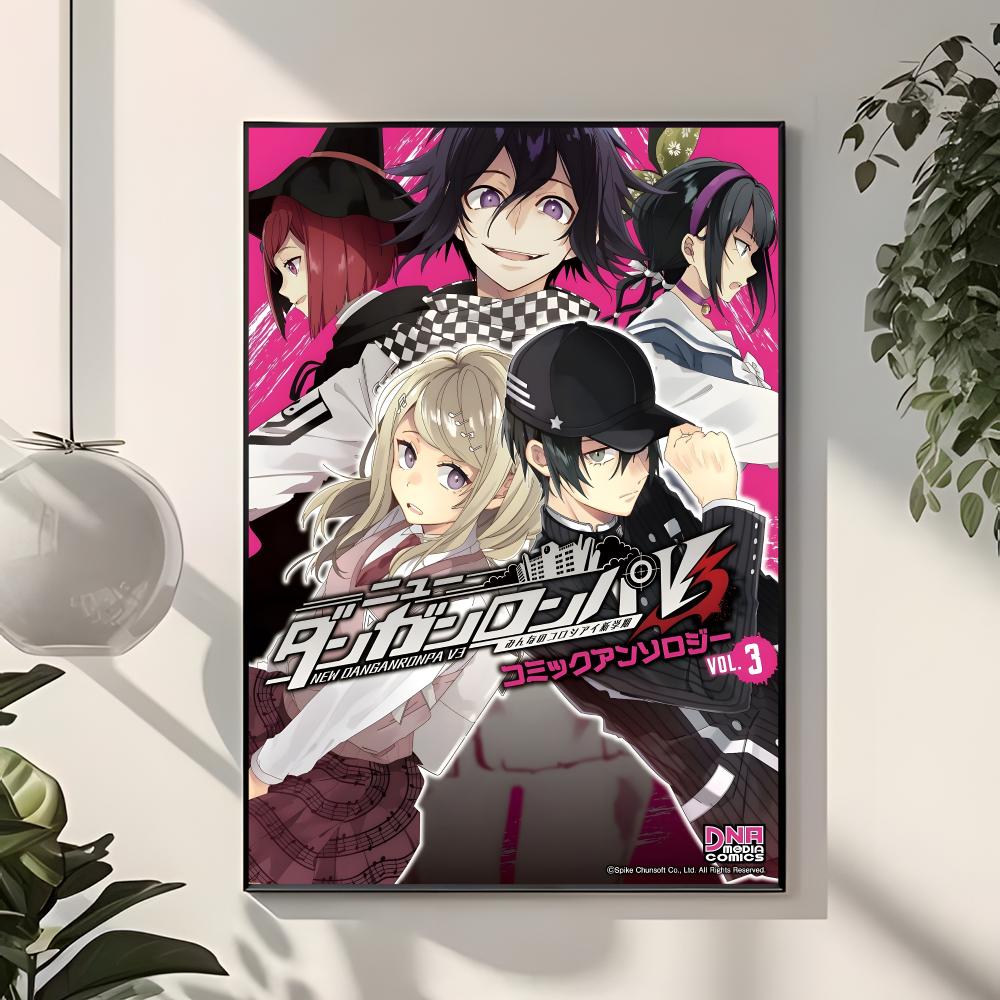 Plakat z anime gry D-Danganron – Interior Design With Wallpaper recenzja i cena