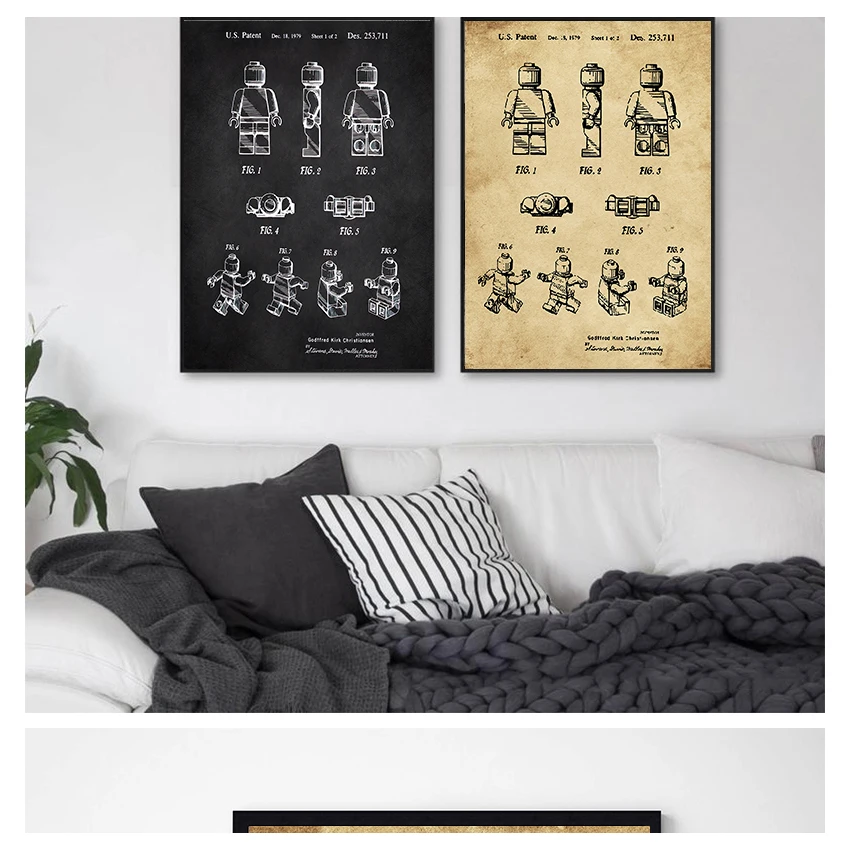 Skandynawski Prosty Retro Wall – Interior Design Studio recenzja i cena