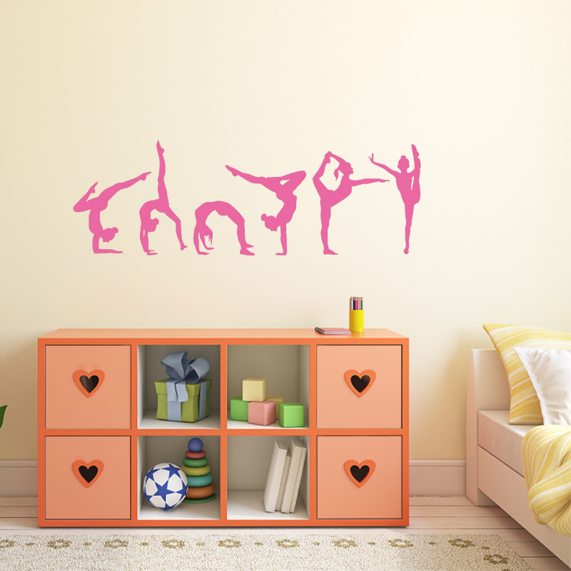 Zestaw 6 naklejek ściennych z  – Interior Design With Wallpaper recenzja i cena