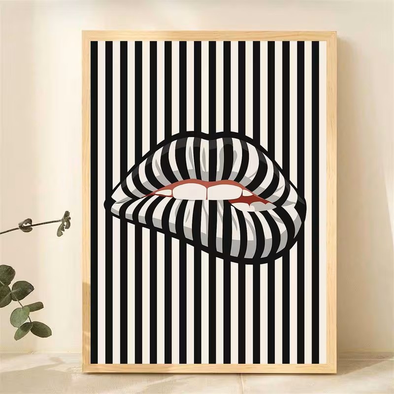 Prosty i abstrakcyjny plakat n – Interior Design Drawing recenzja i cena