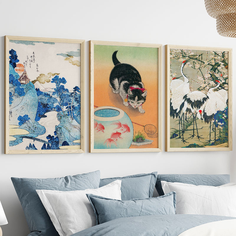 Japońskie obrazy na płótnie Ka – Interior Design Drawing recenzja i cena