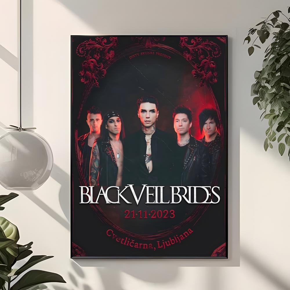 Plakat zespołu rockowego B-Bla – Interior Design With Wallpaper recenzja i cena
