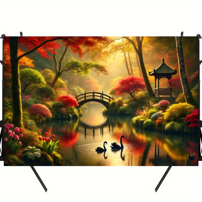 Jesienny Ogród Most Łabędzie G – Interior Design With Wallpaper recenzja i cena