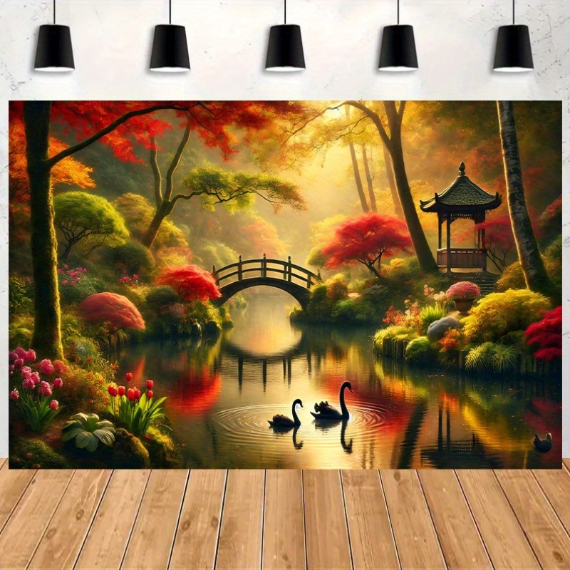 Jesienny Ogród Most Łabędzie G – Interior Design With Wallpaper recenzja i cena