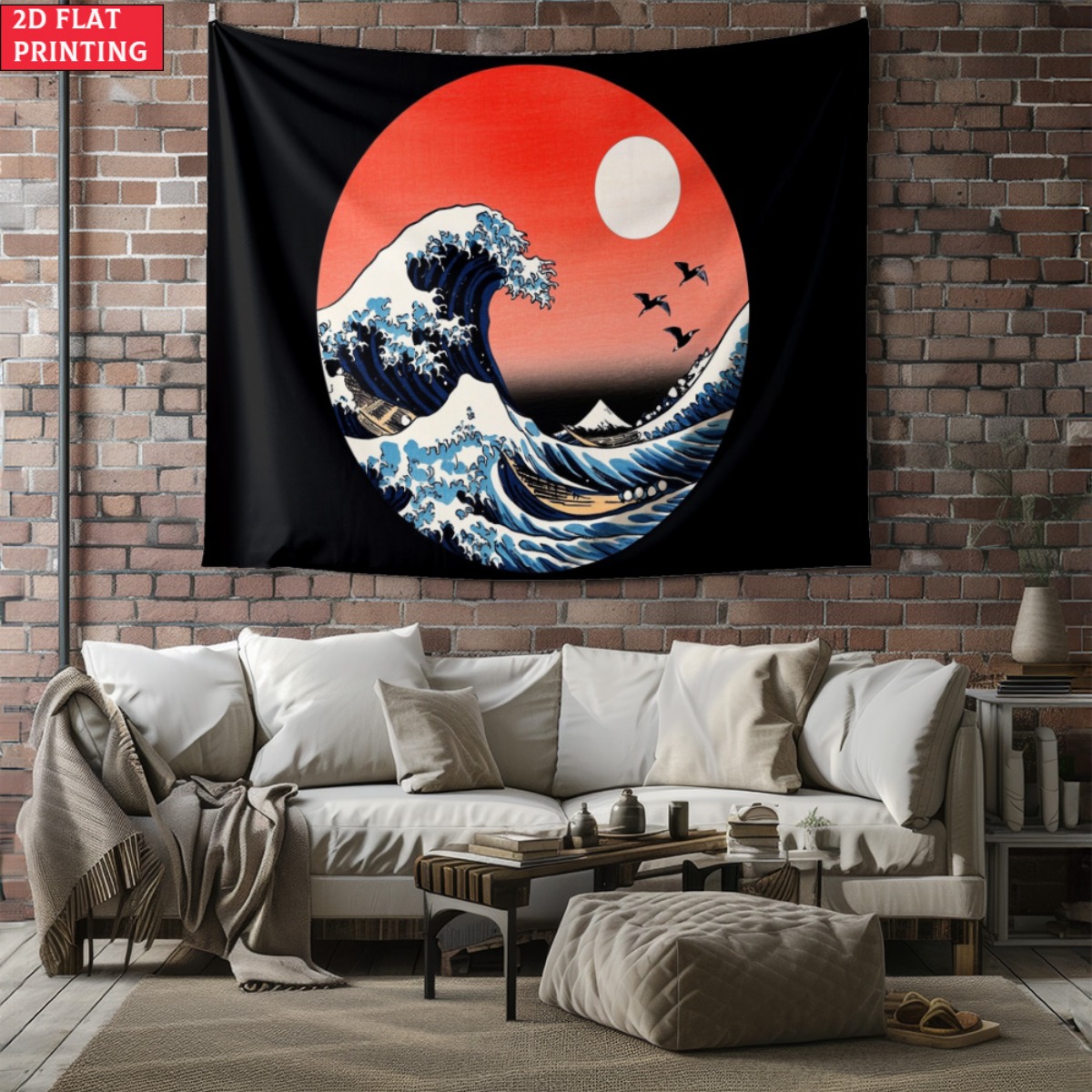 Tkanina ścienna w stylu japońs – Interior Design Zen Style recenzja i cena