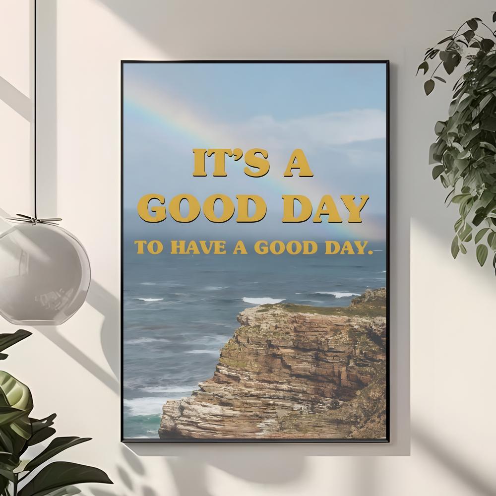 Slogan życia N-No Bad Days Pla – Interior Design With Wallpaper recenzja i cena